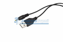 Шнур  USB-А (male) - DC (male) 0.7х2.5мм  (шнур-адаптер)  1M  REXANT