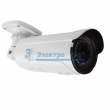 Цилиндрическая уличная камера IP 4Мп, объектив 2.8-12 мм., ИК 50 м., PoE