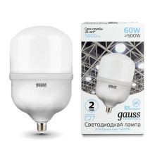 Лампа Gauss Elementary LED T160 E27 60W 5600lm 180-240V 6500K