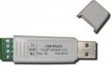 USB-RS232 Преобразователь интерфейсов USB в RS-232 с гальванической развязкой. Питание от USB порта 