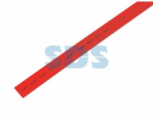 Термоусаживаемая трубка REXANT 12,0/6,0 мм, красная, упаковка 50 шт. по 1 м